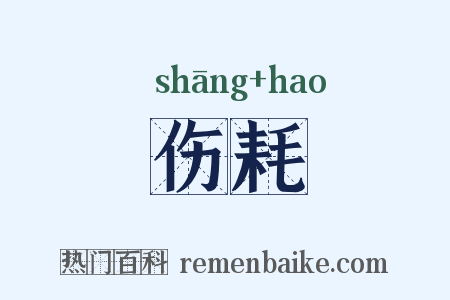 伤耗是什么意思的图片